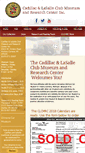 Mobile Screenshot of cadillaclasallemuseum.org